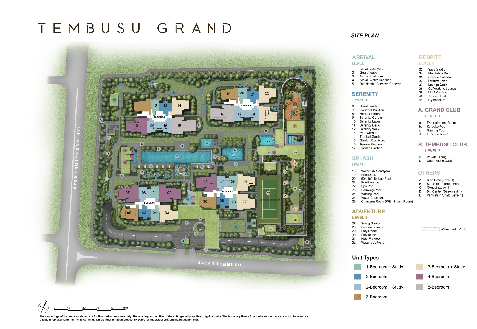 Tembusu Grand Site Plan ()